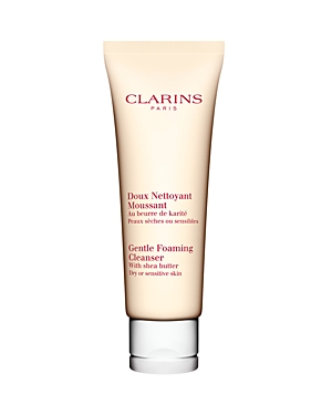 Clarins Gentle Foaming Cleanser with Shea Butter for Dry or Sensitive Skin
