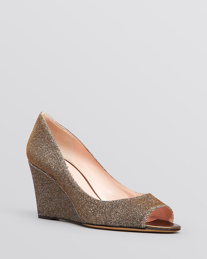 Kate spade sales wedge pumps
