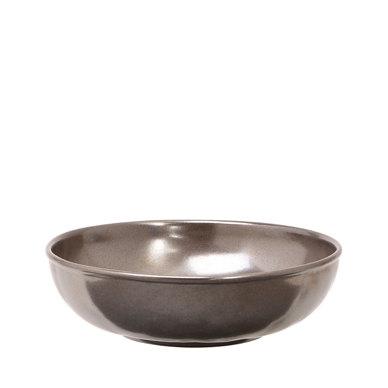 Juliska Pewter Stoneware Coupe Pasta/soup Bowl In Pewter