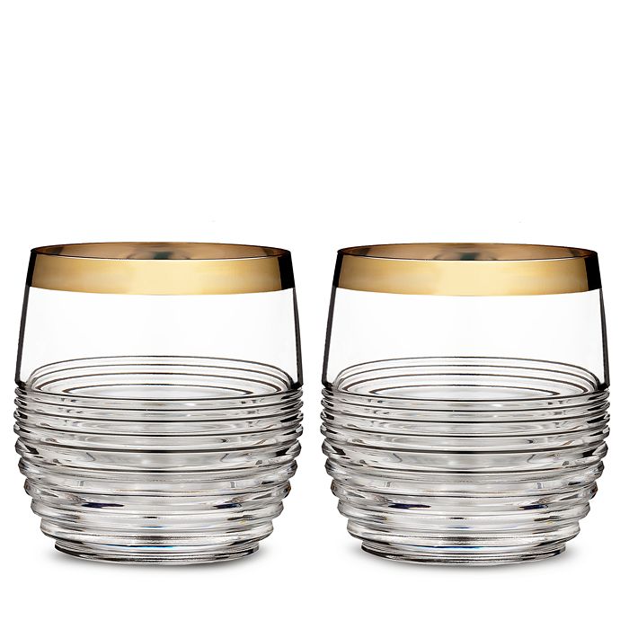 Waterford - Mixology Mad Men Edition Circon Double Old-Fashioned Glass, Set of 2