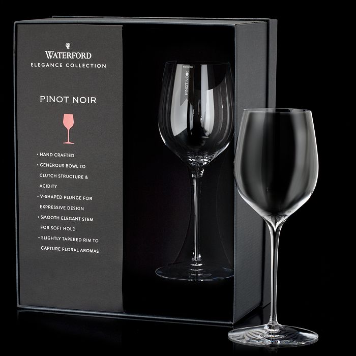 Shop Waterford Elegance Pinot Noir Wine Glass, Pair In Clear