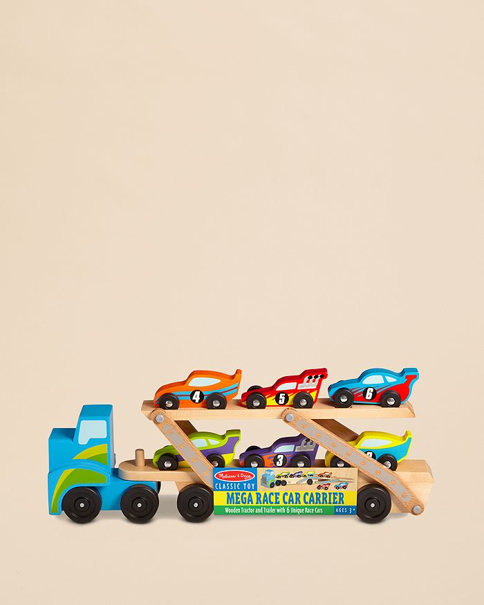 Melissa & Doug Mega Race Car Carrier - Ages 3+ | Bloomingdale's