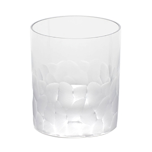 Shop Moser Pebbles Double Old-fashioned Glass In Clear