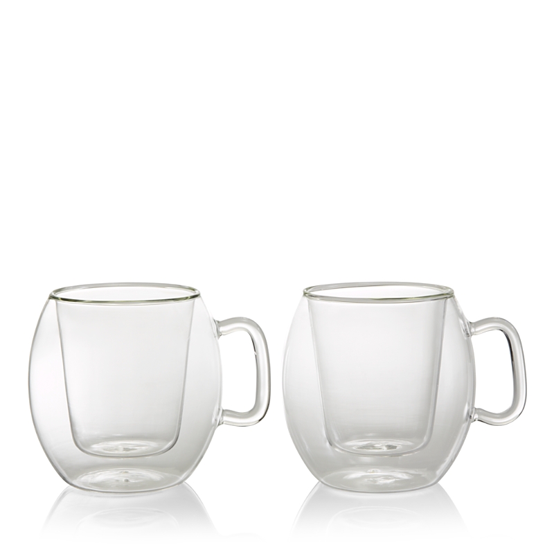 Luigi Bormioli Thermic Cafe Supremo Mug, Set of 2