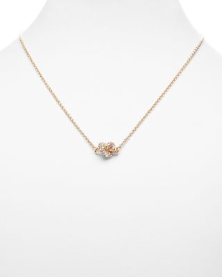 kate spade sailor's knot necklace