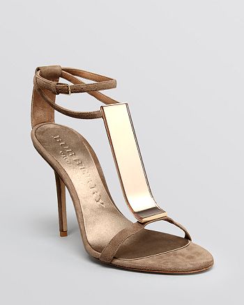 burberry t strap shoes