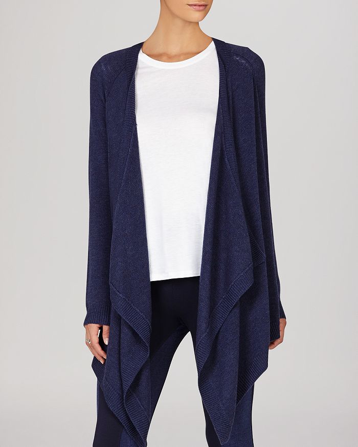 BCBGMAXAZRIA Wrap Cardigan Pamella Mixed Gauge Bloomingdale s