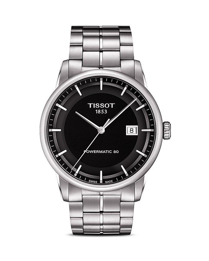 Tissot Luxury Automatic Men's Watch, 41mm In Anthracite