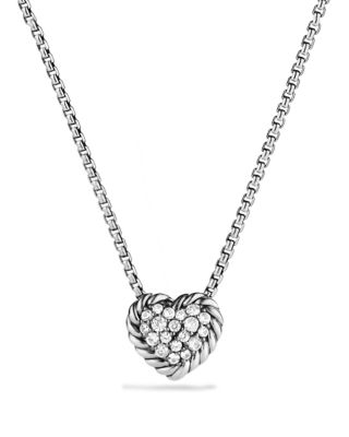 david yurman pendant necklace with diamonds