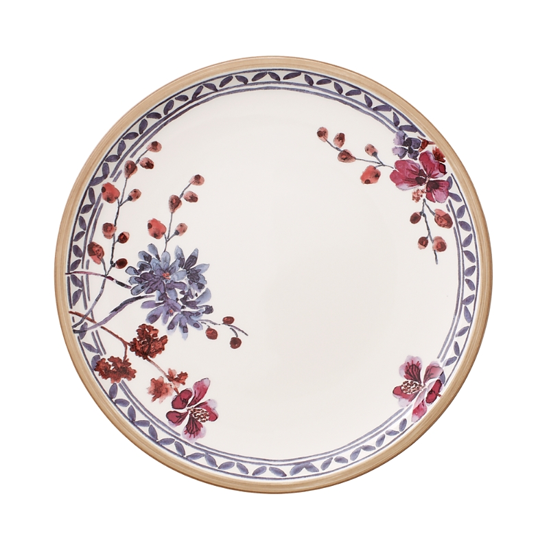 Villeroy & Boch Artesano Provencal Lavender Collection Porcelain Floral Dinner Plate In Lavender