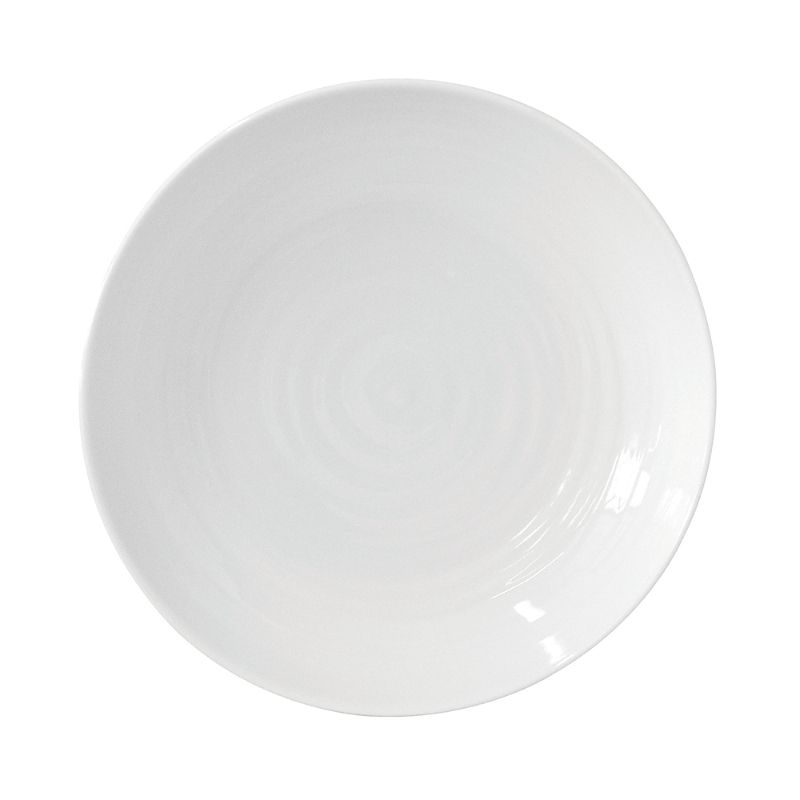 Bernardaud Origine Deep Round Dish In White
