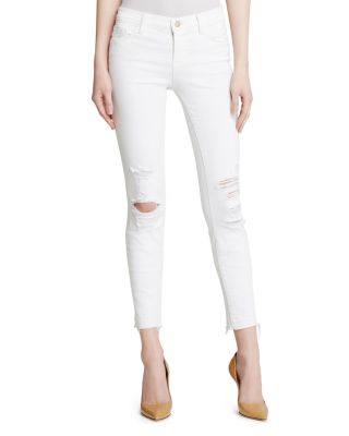low waist ankle jeans