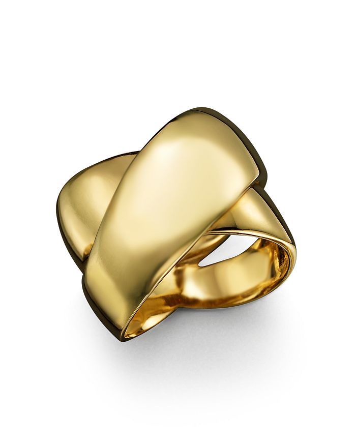 Roberto Coin 18K Yellow Gold Crossover Ring Bloomingdale s