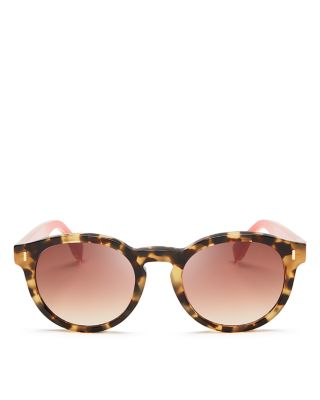 fendi 50mm round sunglasses