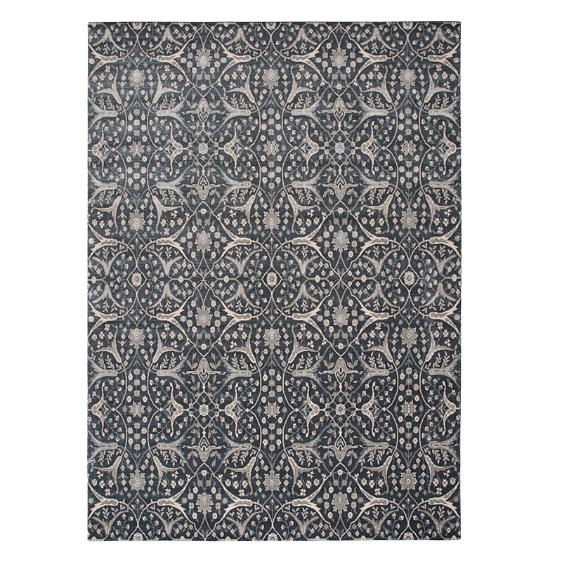 Nourison Dark Moon Rug, 5' X 8' In Graphite