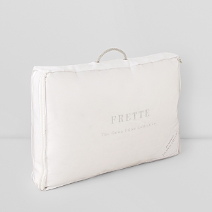 Frette Cortina Medium Down Pillow, Standard In White