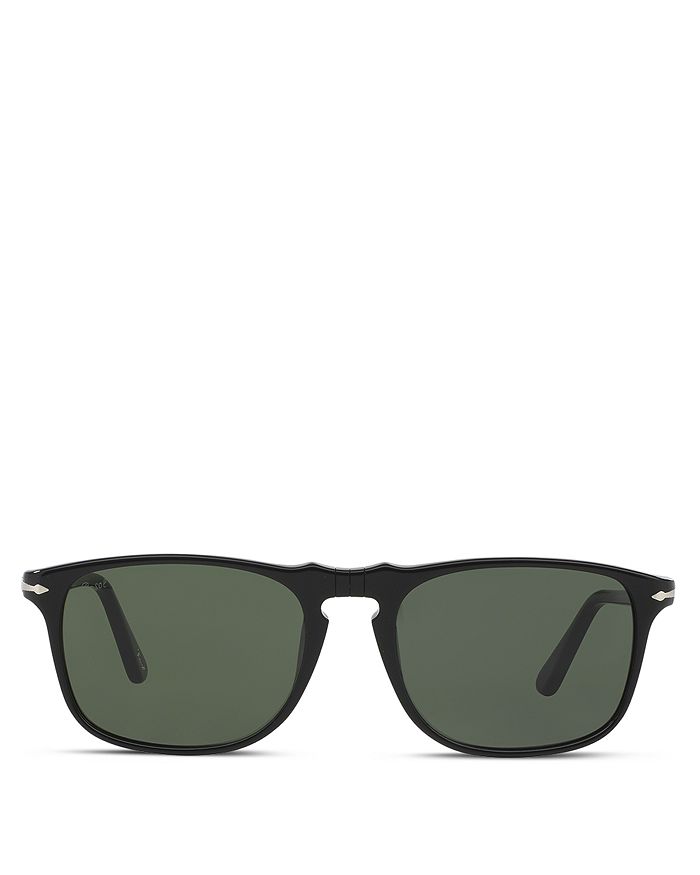 Persol Men's Square Sunglasses - Black