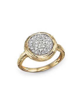 Bloomingdale's - Diamond Circle Statement Ring in 14K Yellow Gold, .40 ct. t.w. - 100% Exclusive