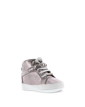 Michael Kors Michael Girls Baby Ivy Rory High Top Metallic Sneakers Baby Bloomingdale S