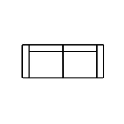 Nicoletti Dorian Sofa, 88L x 37W x 31H - Exclusive