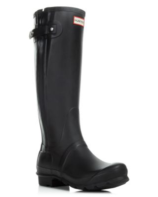 hunter zip rain boots