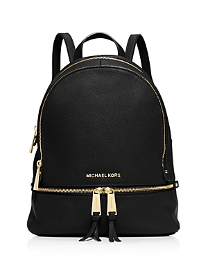 Michael Michael Kors Rhea Zip Small Leather Backpack Michael Michael Kors Rhea Zip Small Leather Backpack