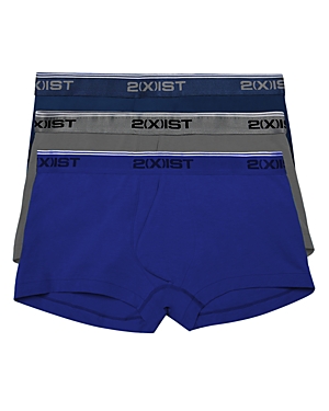 2(x)ist cotton stretch no show trunks, pack of 3