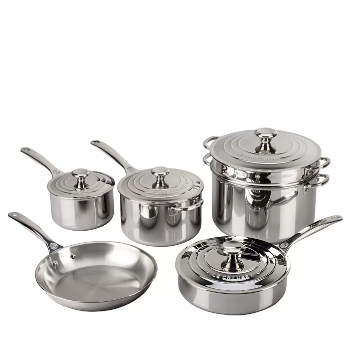 Stainless Steel 10-Piece Set