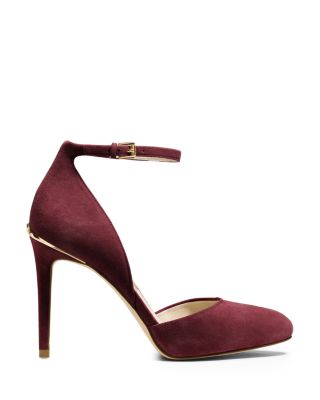 Michael Kors Georgia Ankle Strap High-Heel Pumps Bloomingdale's