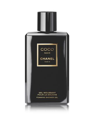 chanel coco noir foaming shower gel