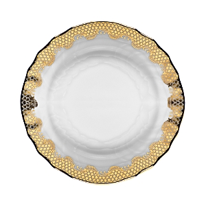 Herend Fishscale Bread & Butter Plate In Gold