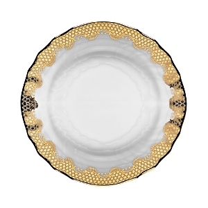 Herend Fishscale Bread & Butter Plate In Gold