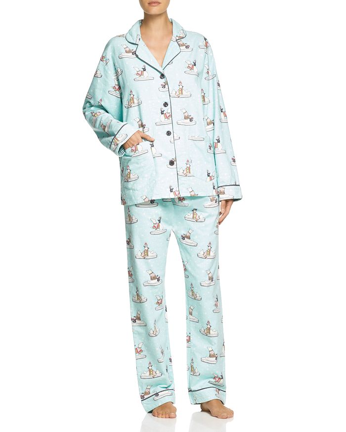 PJ Salvage Polar Bear Pajama Set