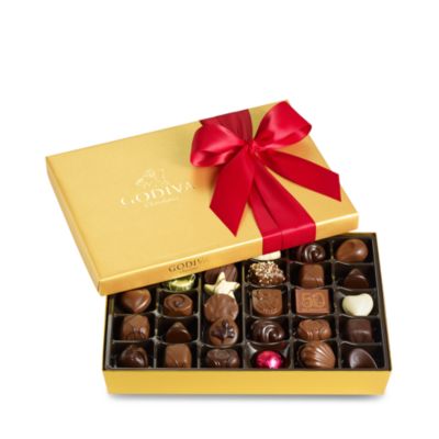 Godiva® Chocolatier 36 Piece Holiday Ballotin Bloomingdale's