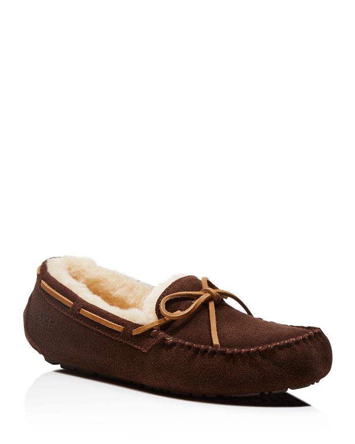UGG Australia Olsen Suede Moccasin Slippers Bloomingdale s