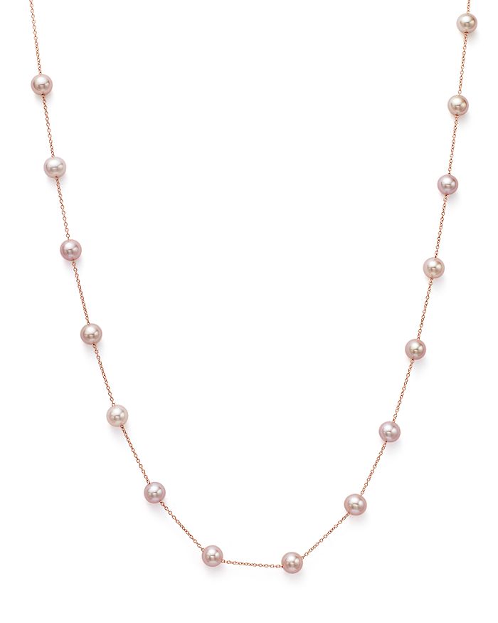 Details about   Beautiful Cultured Pears Necklace Strand With 14kt White Gold Claps 24,60" 