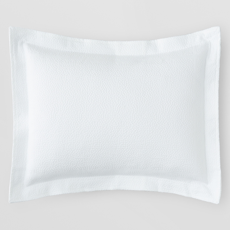 Peacock Alley Montauk Matelasse Standard Sham In White