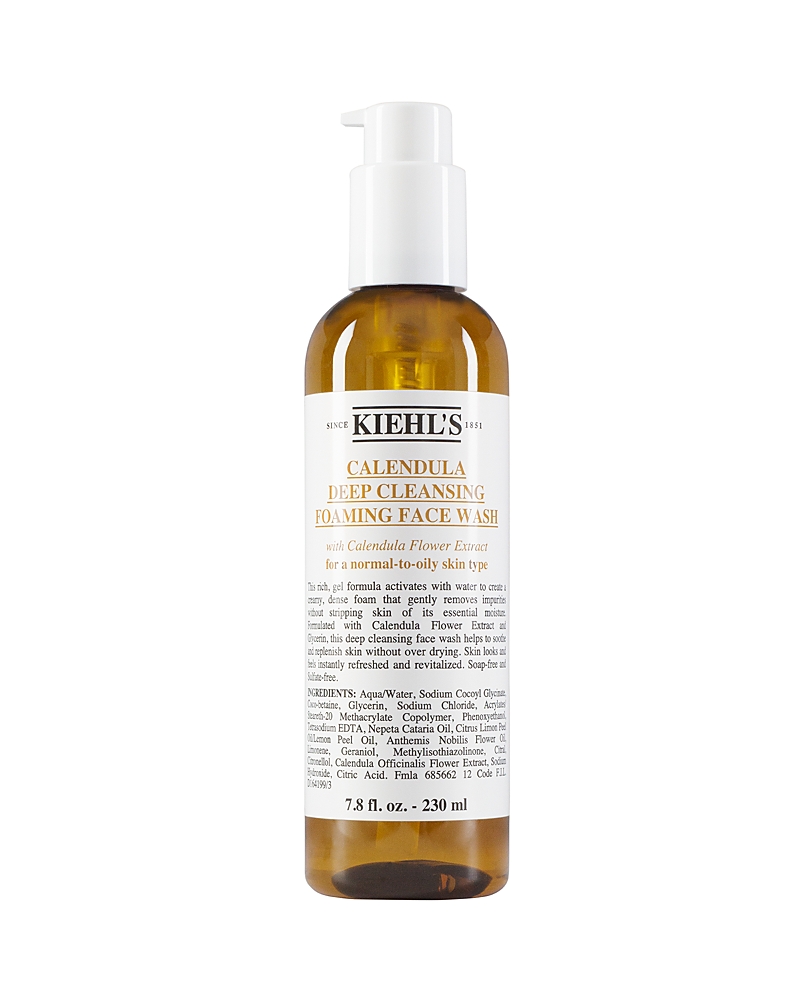 Kiehl's Since 1851 Calendula Deep Cleansing Foaming Face Wash, 7.8 Fl. Oz.