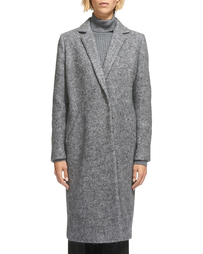 Whistles Herringbone Coat Bloomingdale's