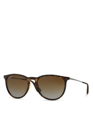  Erika Polarized Classic Round Sunglasses, 54mm