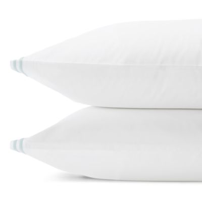 Italian Percale Stitch Standard Pillowcase, Pair - Exclusive