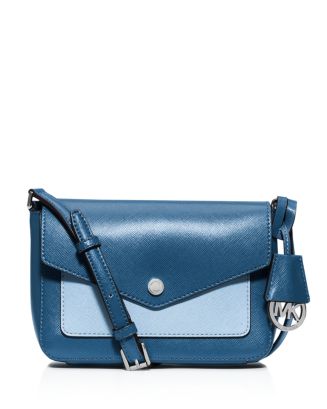 MICHAEL Michael Kors Color Block Small Flap Crossbody | Bloomingdale's