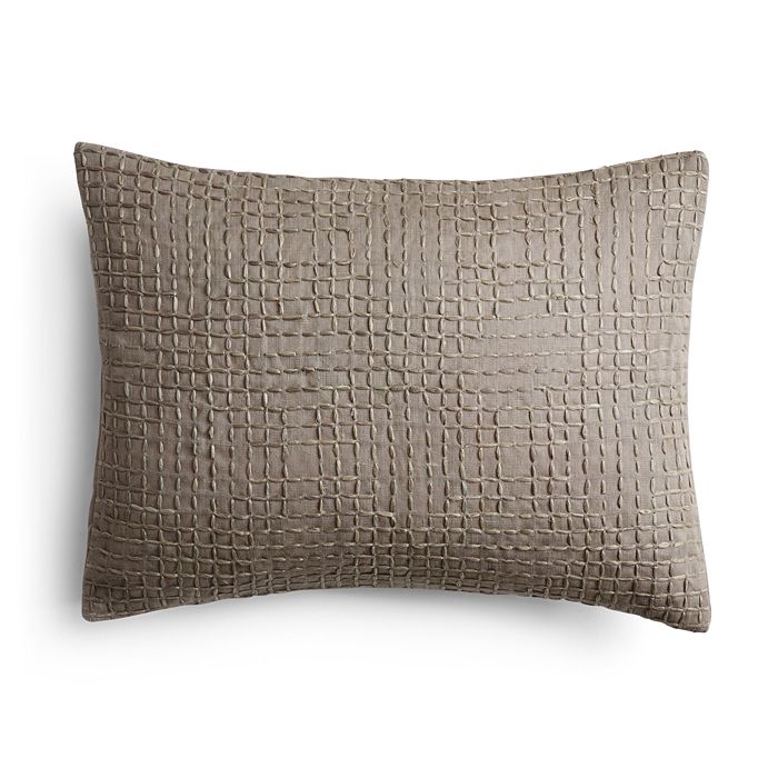 Vera Wang Marble Shibori Rafia Decorative Pillow, 12" x 16 ...