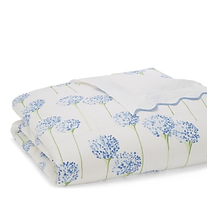 Matouk King Charlotte Duvet Cover In Azure