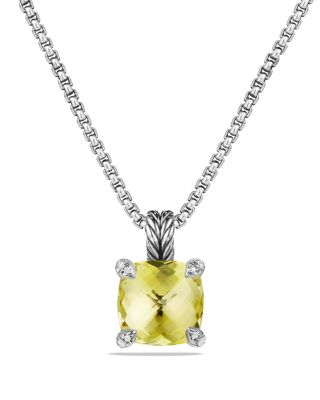 david yurman lemon citrine necklace