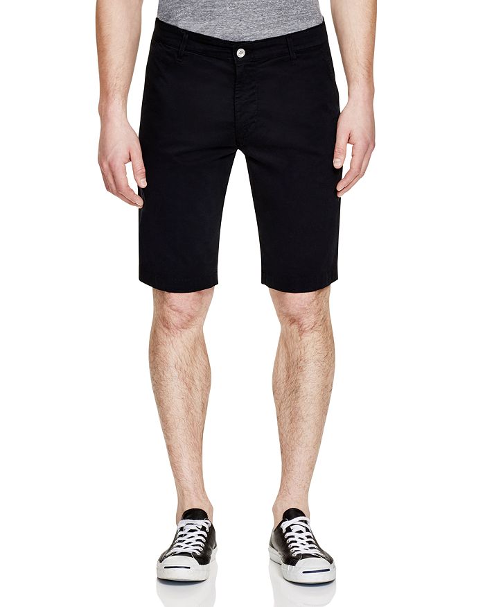 Ag Griffin Regular Fit Shorts In Super Black
