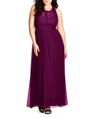 city chic maxi dress