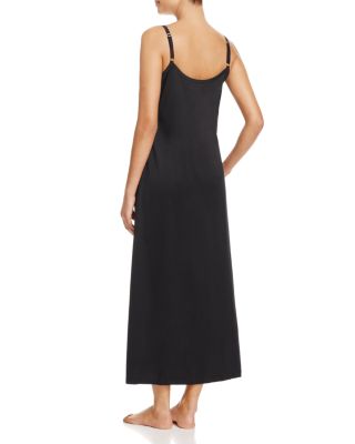 Juliet Pleated Long Spaghetti Gown