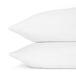 Hudson Park Collection Hudson Park Italian Percale Stitch King Pillowcase, Pair - 100% Exclusive In White