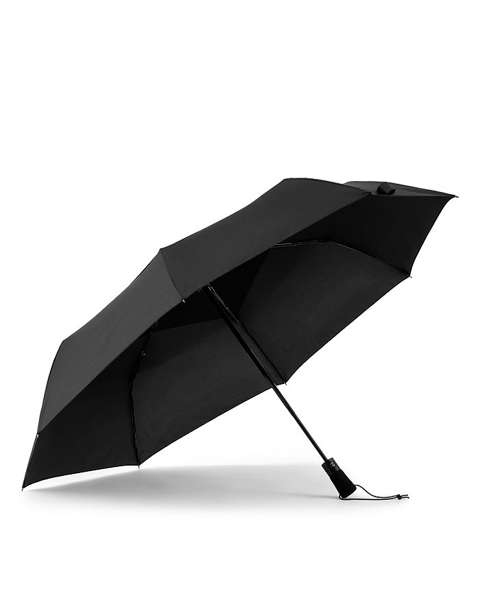 Windproof Compact Folding Double Vented Auto Open/Close RainPlus Travel Umbrella Cloudy Sky